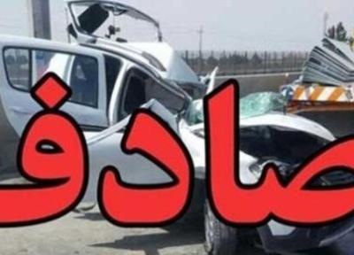 مرگ 4 عضو یک خانواده در پی برخورد پژو پارس با کامیون