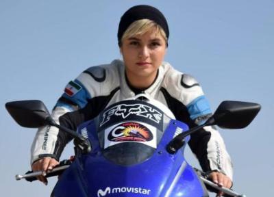 بهناز شفیعی مدل شرکت انگلیسی شد! ، مهاجرت دختر قدرتمند موتورسوار از ایران !