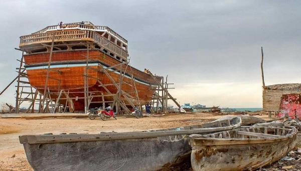 کارگاه لنج سازی قشم روایتی زنده از داستان کشتی نوح!