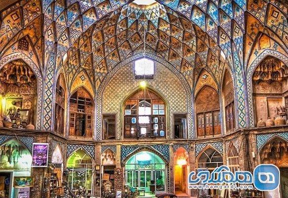 بازار کاشان یکی از بازارهای معروف ایران به شمار می رود